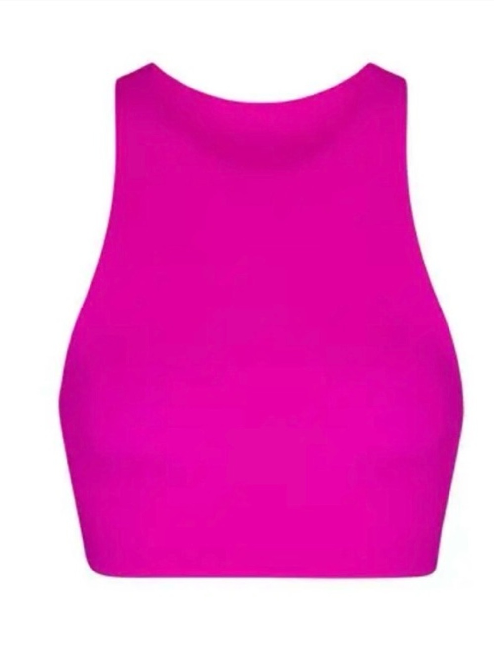 SKIMS High Neck Bralette Fuchsia